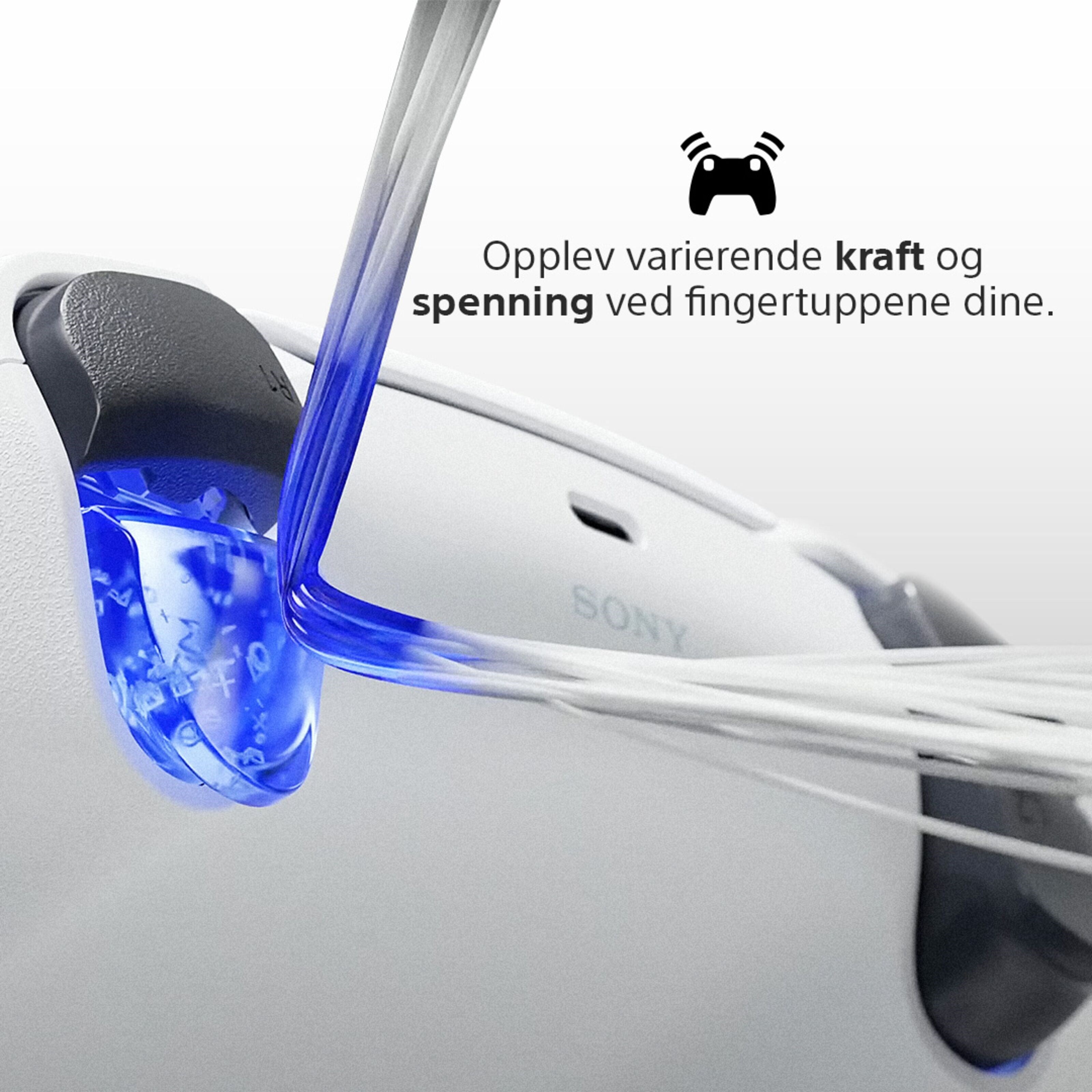 Sony DualSense V2 Trådløs håndkontroller Hvit