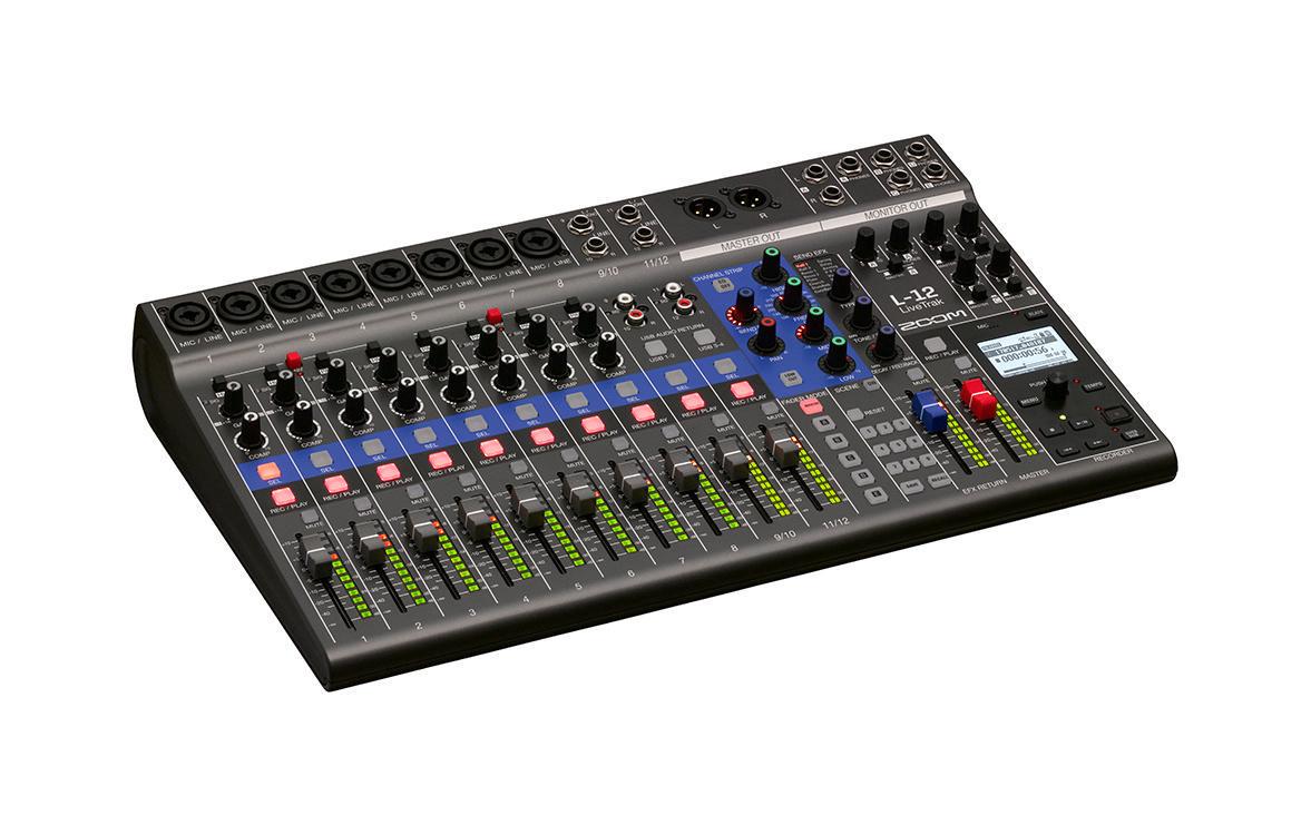Mischpult LiveTrak L-12<br>Das All-in-one Live- und Recording-Mischpult