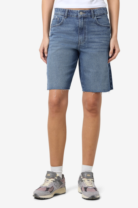Noisy may blauwe dames korte broek