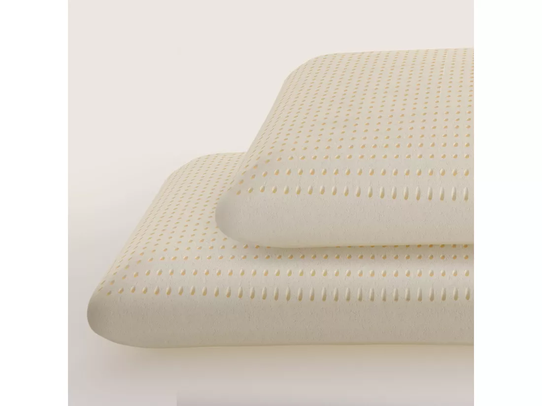 The White Stone Ensemble de 8 Oreillers en Memory Foam 40 x 70 cm | Hauteur 11 cm | Oreillers Cervicaux Hypoallergéniques, Ergonomiques et Respirants | Fonction Antisuffocation et Rafraîchissante