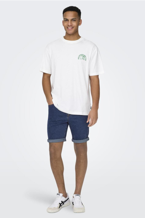 Only & Sons blauwe heren korte broek