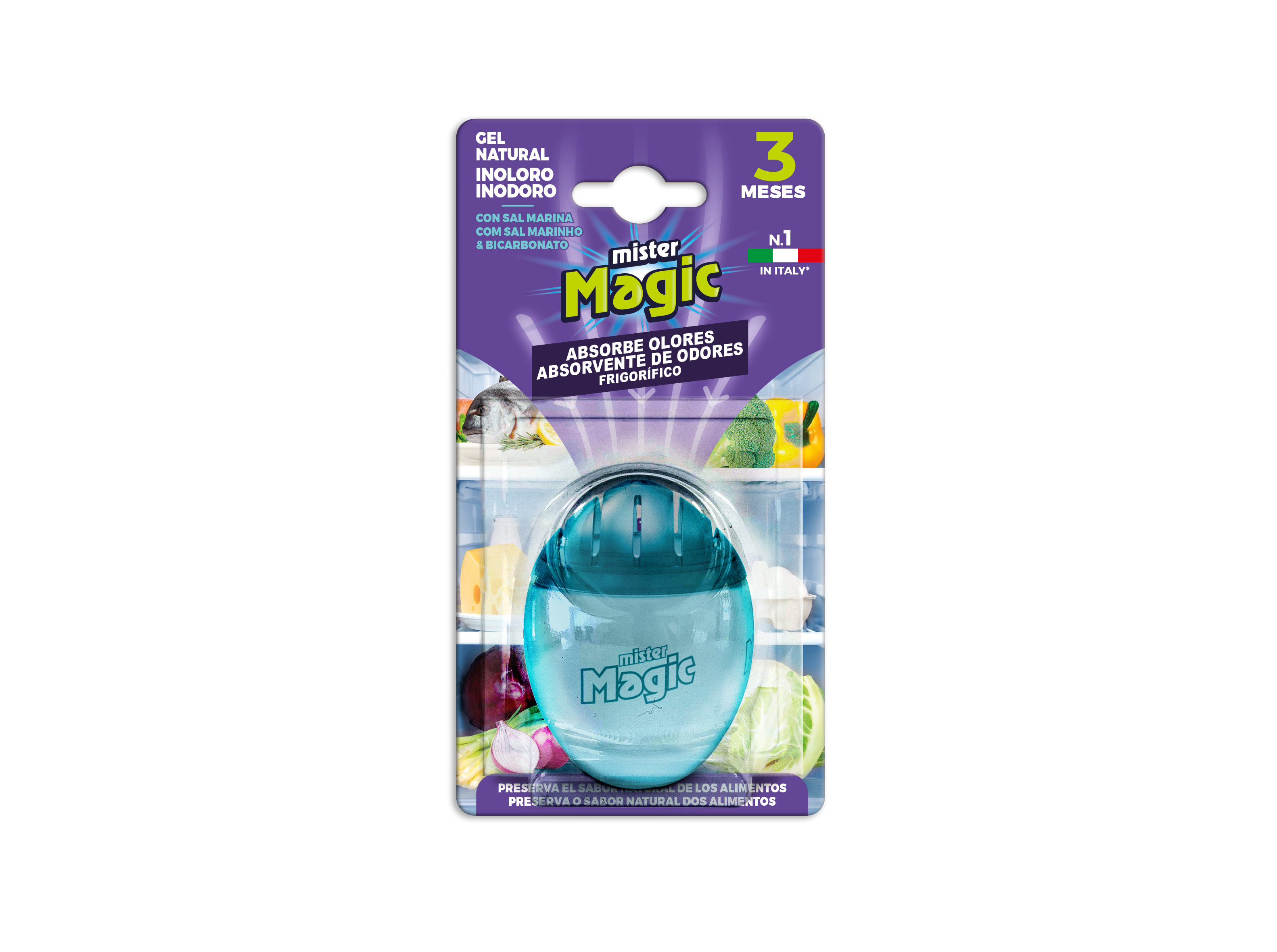 ABSORVENTE ODOR MISTER MAGIC 40G