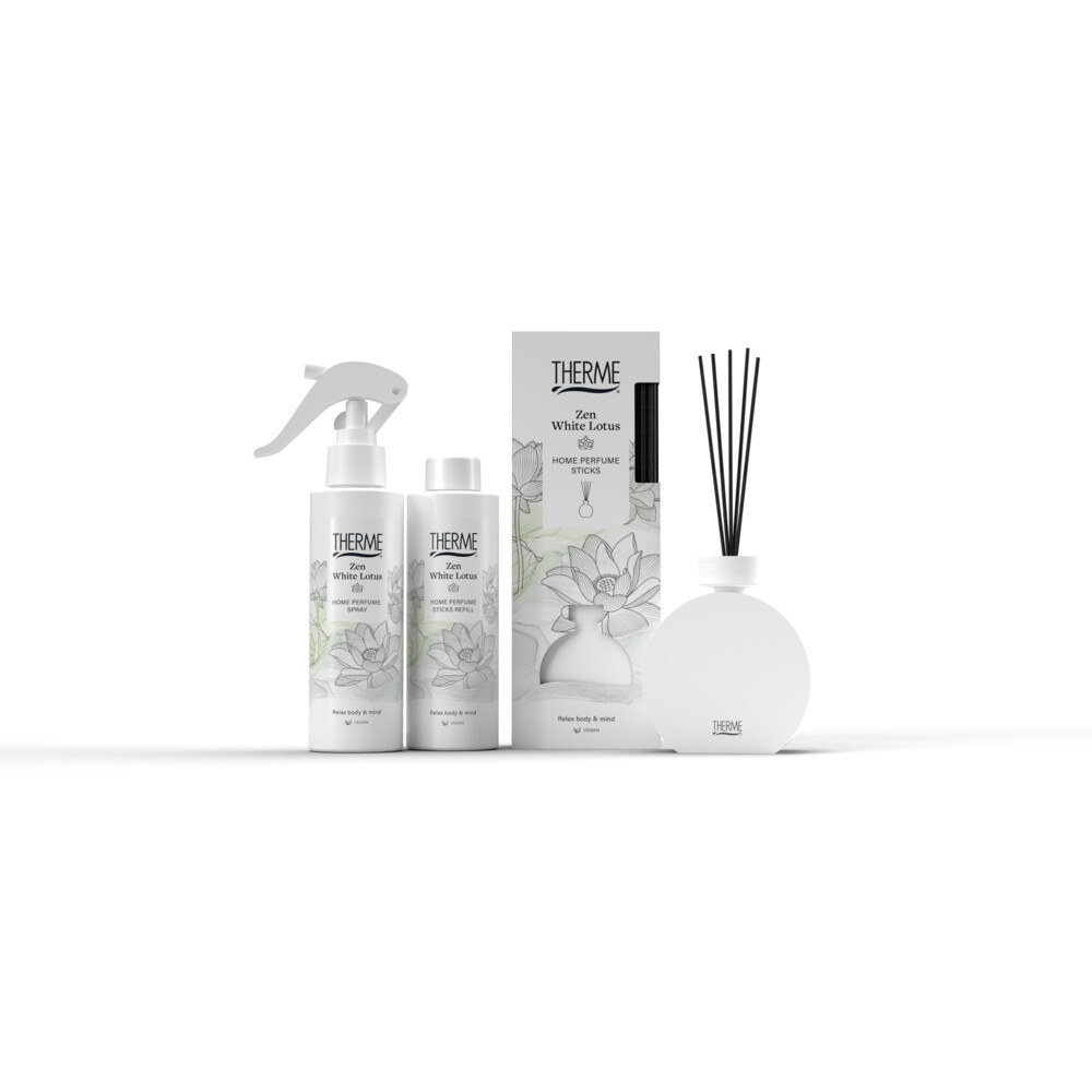 Therme Refill Home Perfume Sticks Zen White Lotus150 ml