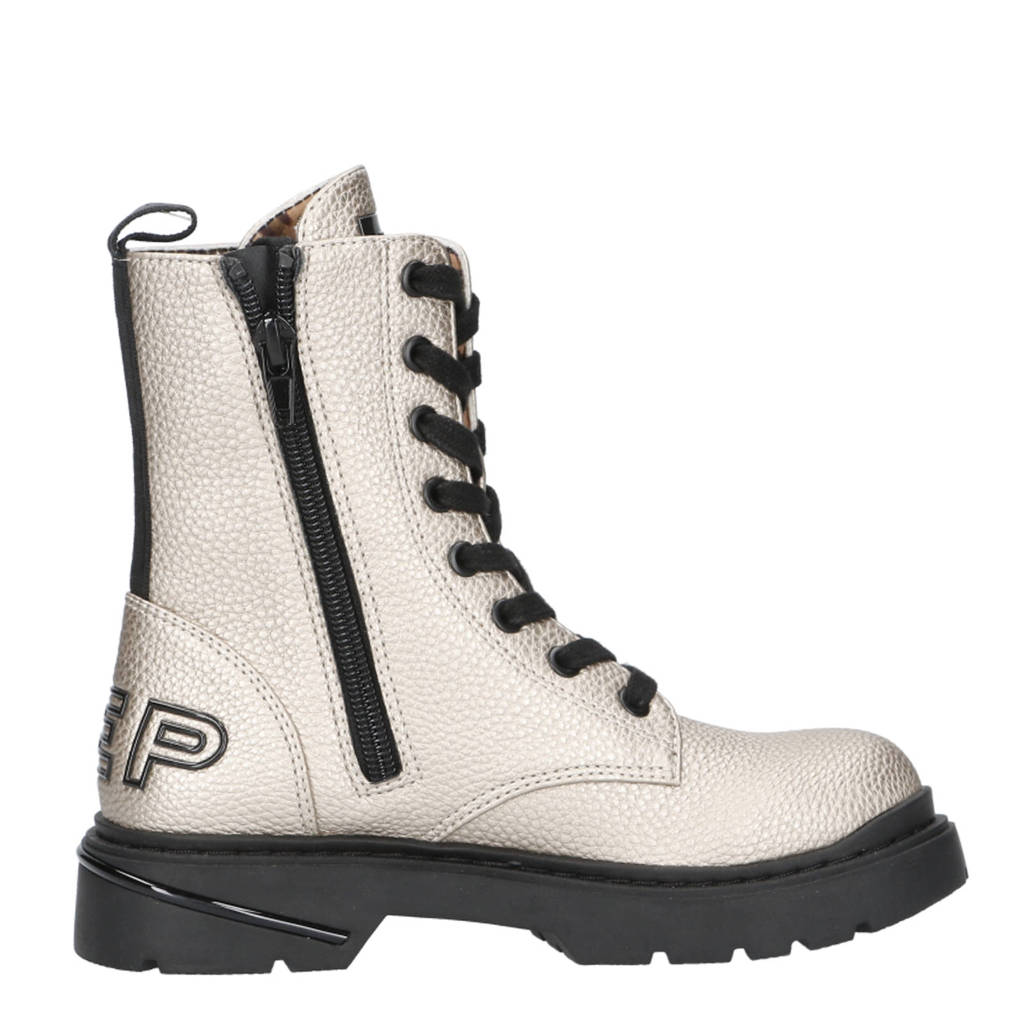 REPLAY Joplin 11chunky veterboots zilver