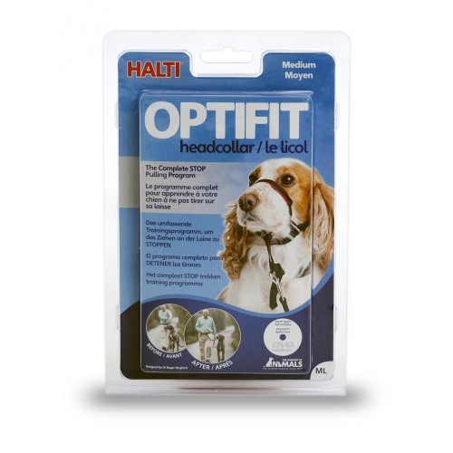 Coleira de treinamento Optifit para cães, várias cores