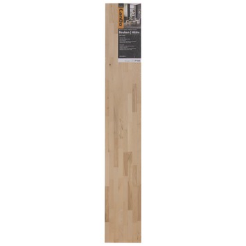 Timmerpaneel massief beuken 18mm 200x30cm