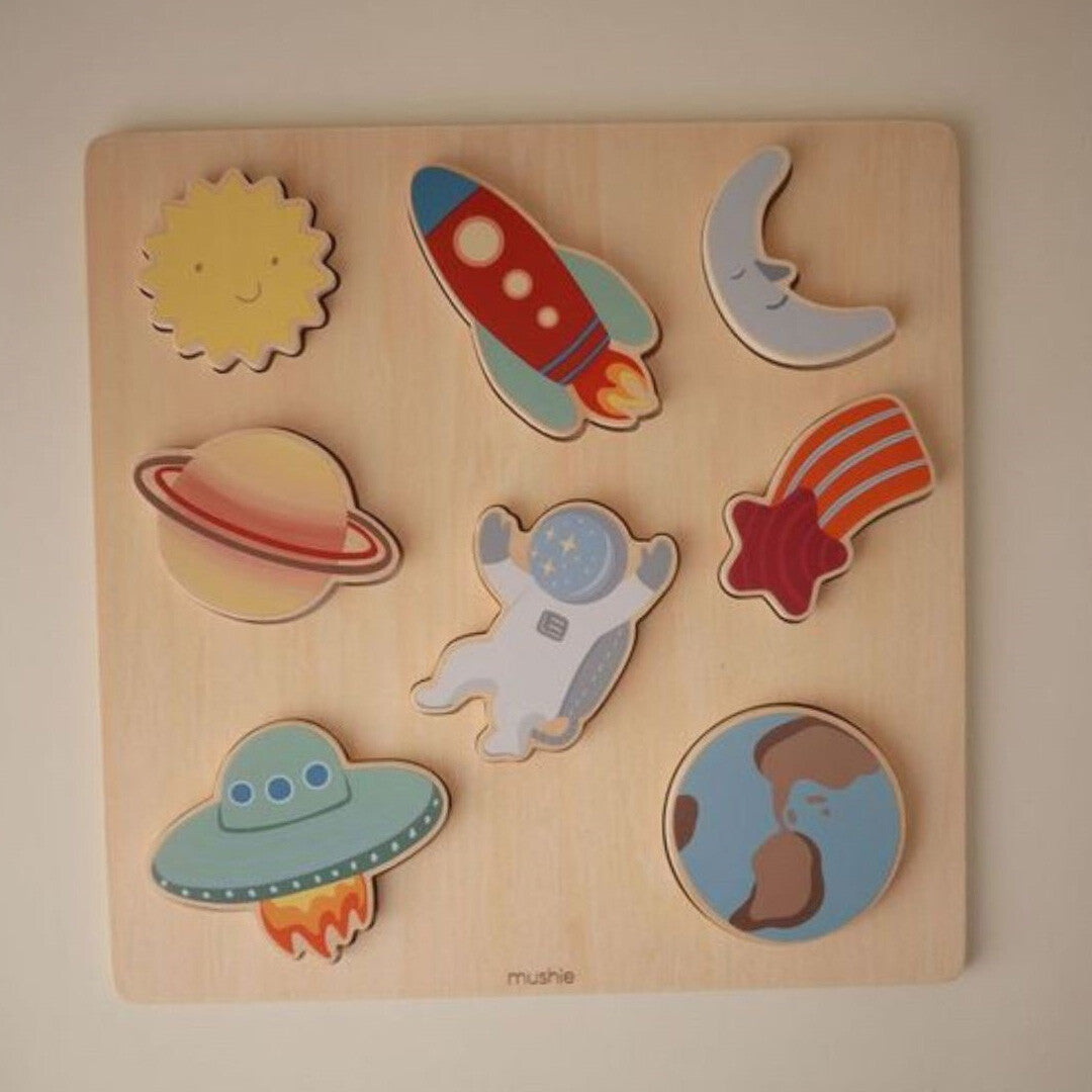 Mushie puzzel - space