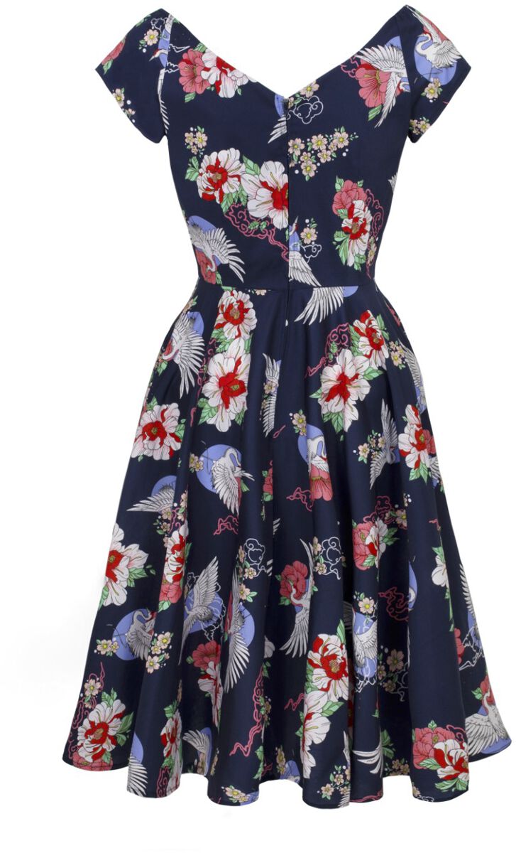 Misa Midi Dress | Hell Bunny Robe mi-longue