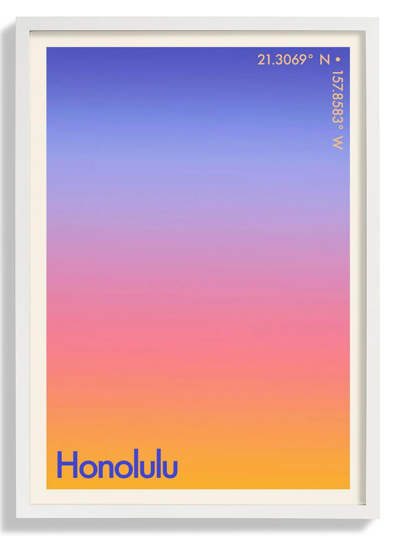 Honolulu Sonnenuntergang Stadt