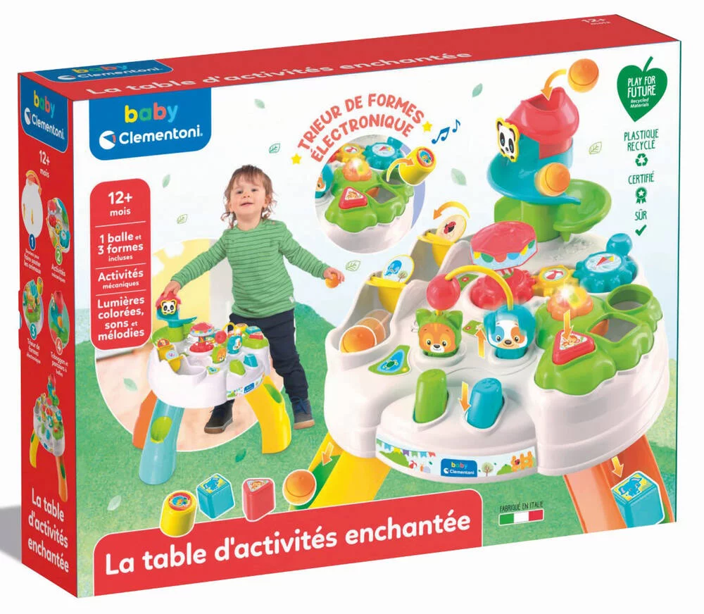 BABY CLEMENTONI - LA TABLE D'ACTIVITES ENCHANTEE