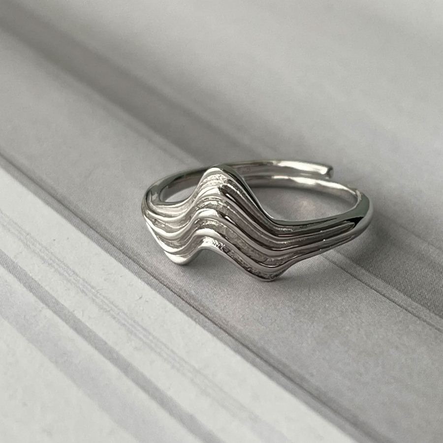 Sistie Silke X Sistie Ring Silver Onesize