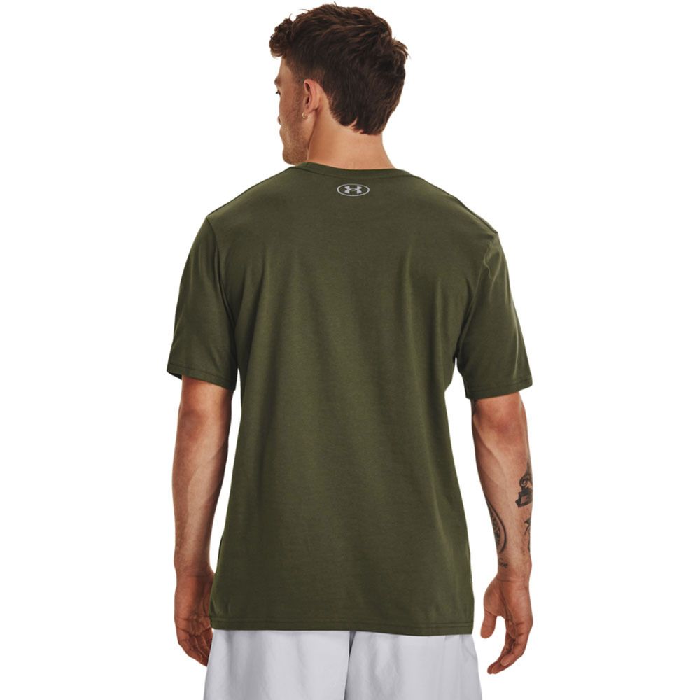 Under Armour BOXED SPORTSTYLE - Tee-shirt Homme vert
