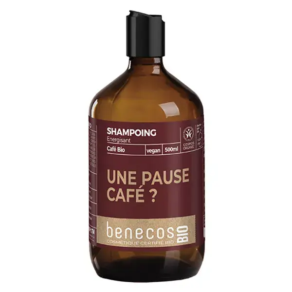 Shampoo Energizante de Café Orgânico Benecos 500ml