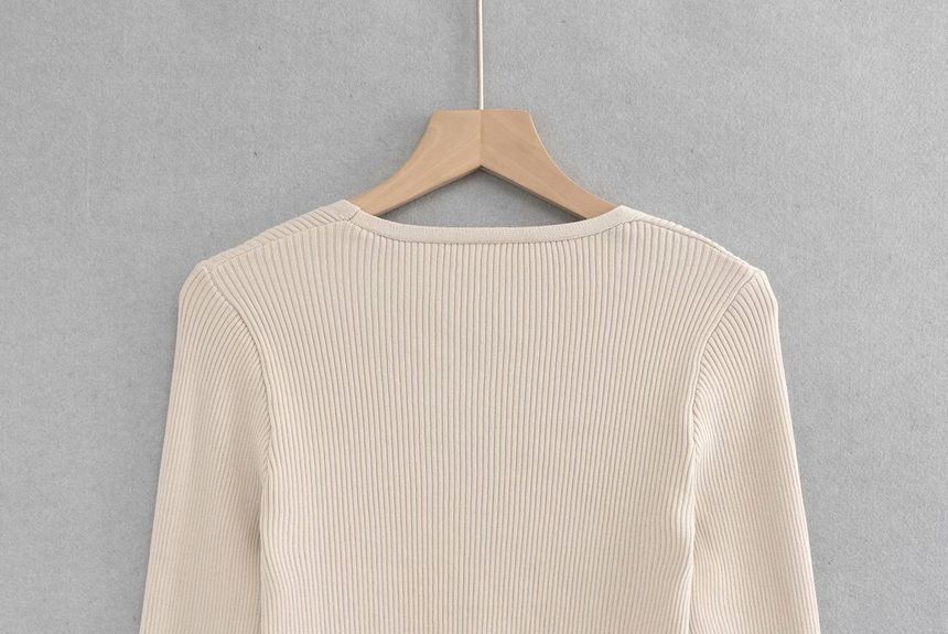 JOWI - Cropped Cardigan met Striksluiting