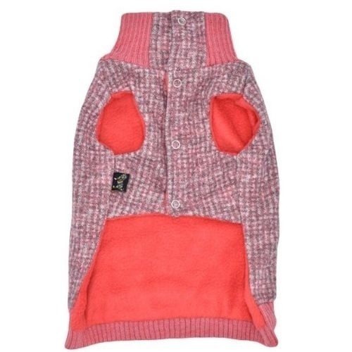 Camisa Leal Amore rosa para cães