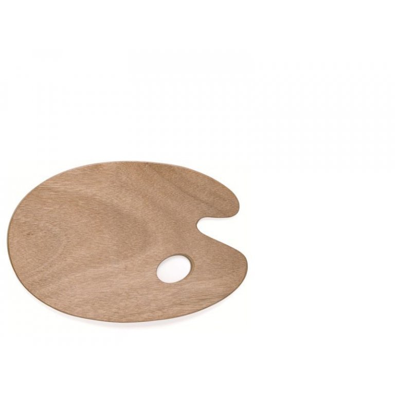 Holzpalette mit Griffloch