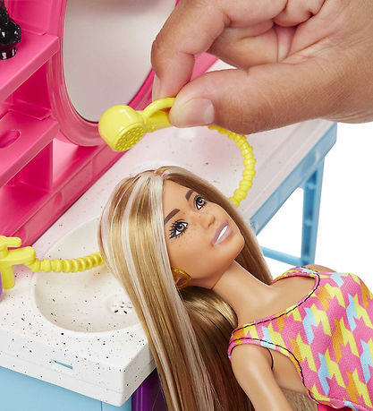 Barbie Puppe m. Zubehör - 30 cm - Barbie Totally Hair Salon
