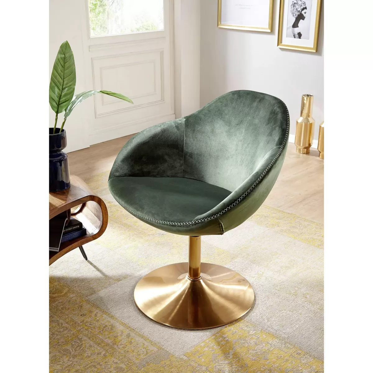Sessel Rincon gold,grün