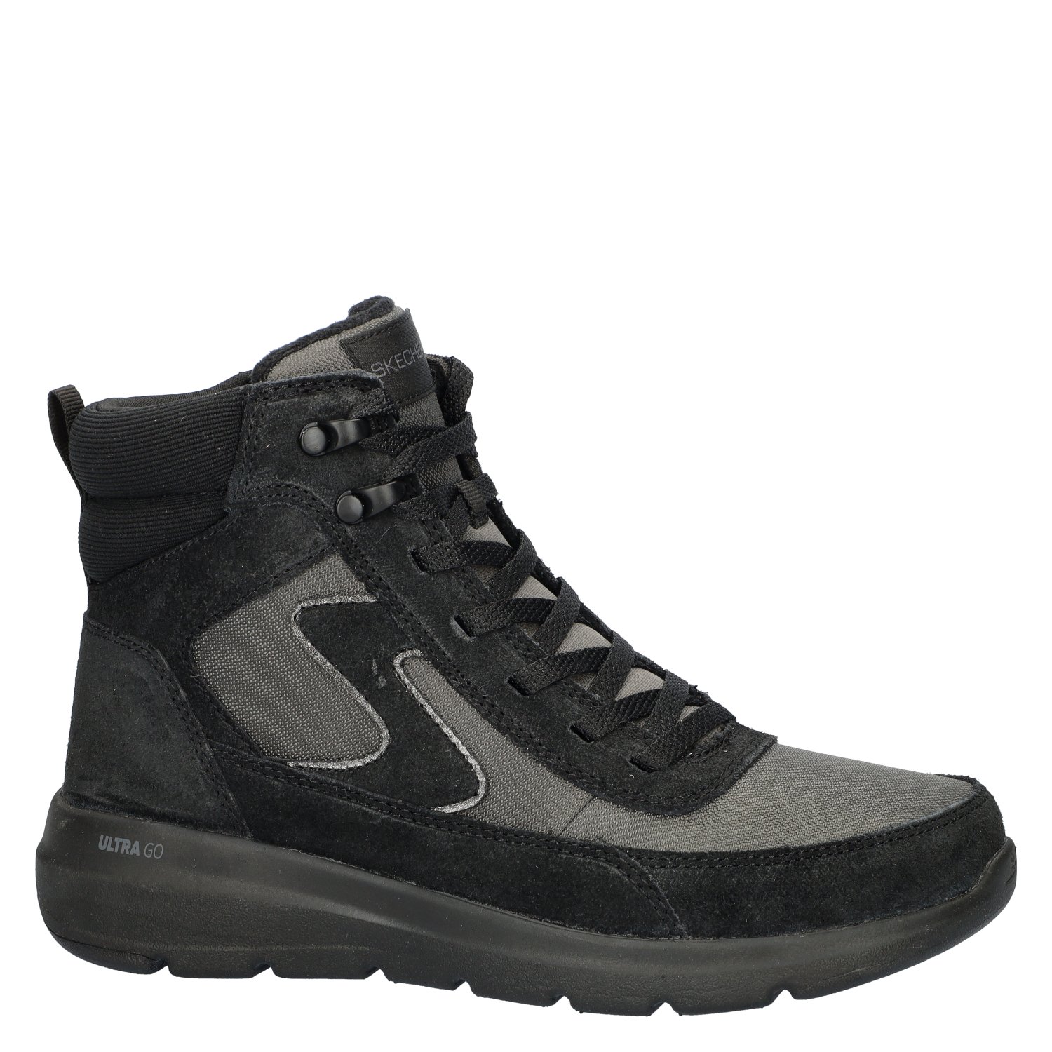 Glacial Ultra dames veterboot Skechers Zwart