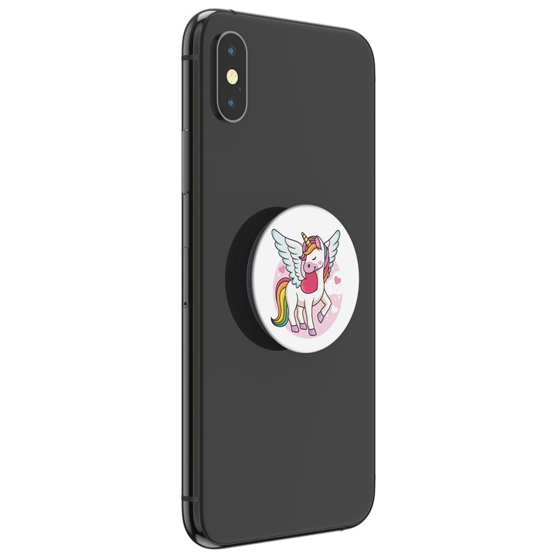 PopGrip Basic Finger Griff Halterung für Smartphones / Tablets (70087) - Einhorn