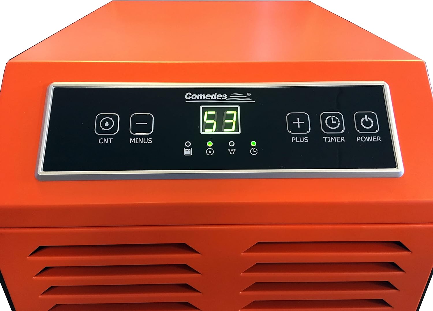 Comedes Bautrockner Luftentfeuchter ITR 70 (max.70 Liter / 24h) Geeignet für Räume und Keller bis 150m² / 345m³