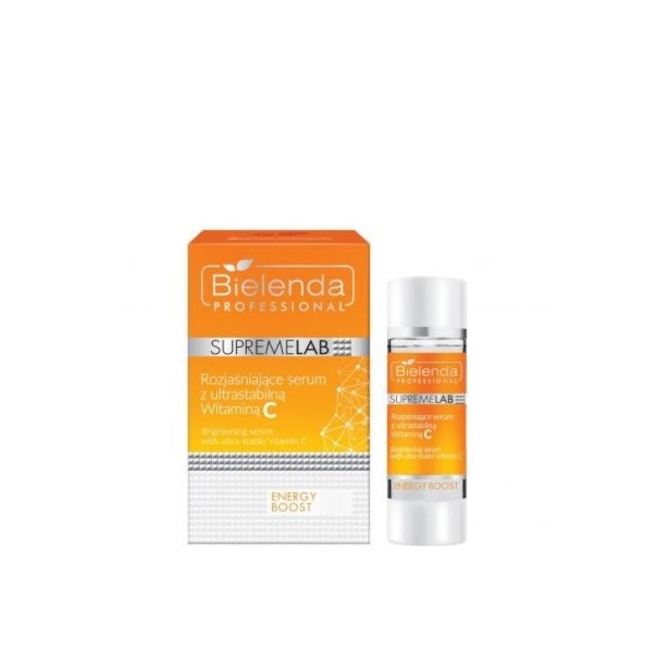 Bielenda Professional SUPREMELAB Energy Boost Brightening Serum met ultrastabiele vitamine C 15 ml