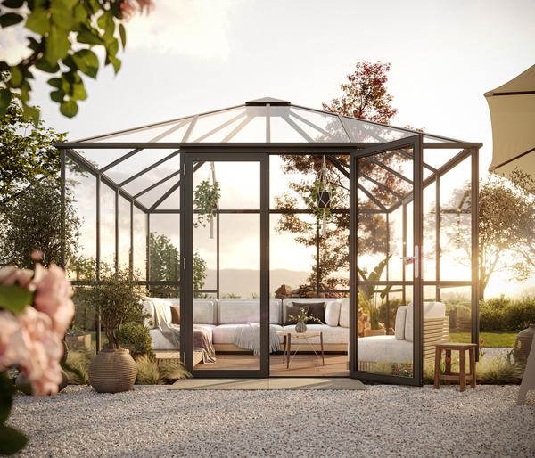 KGT Gewächshaus-Pavillon PaviLux 3,50 x 3,50