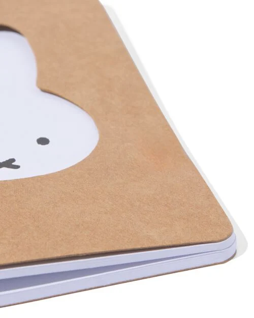 cahiers Miffy A6 lignés - lot de 3