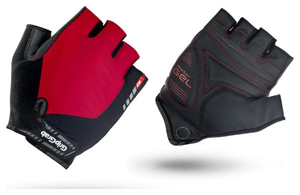 GRIPGRAB Gants Courts PROGEL Rouge