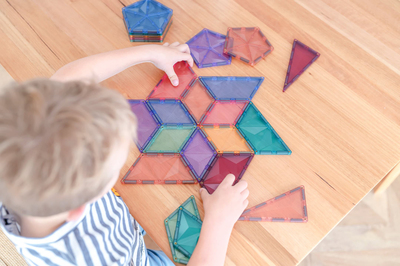 Connetix Magnetiske Byggeklosser Pastel Shape Utvidelsessett 48 Deler
