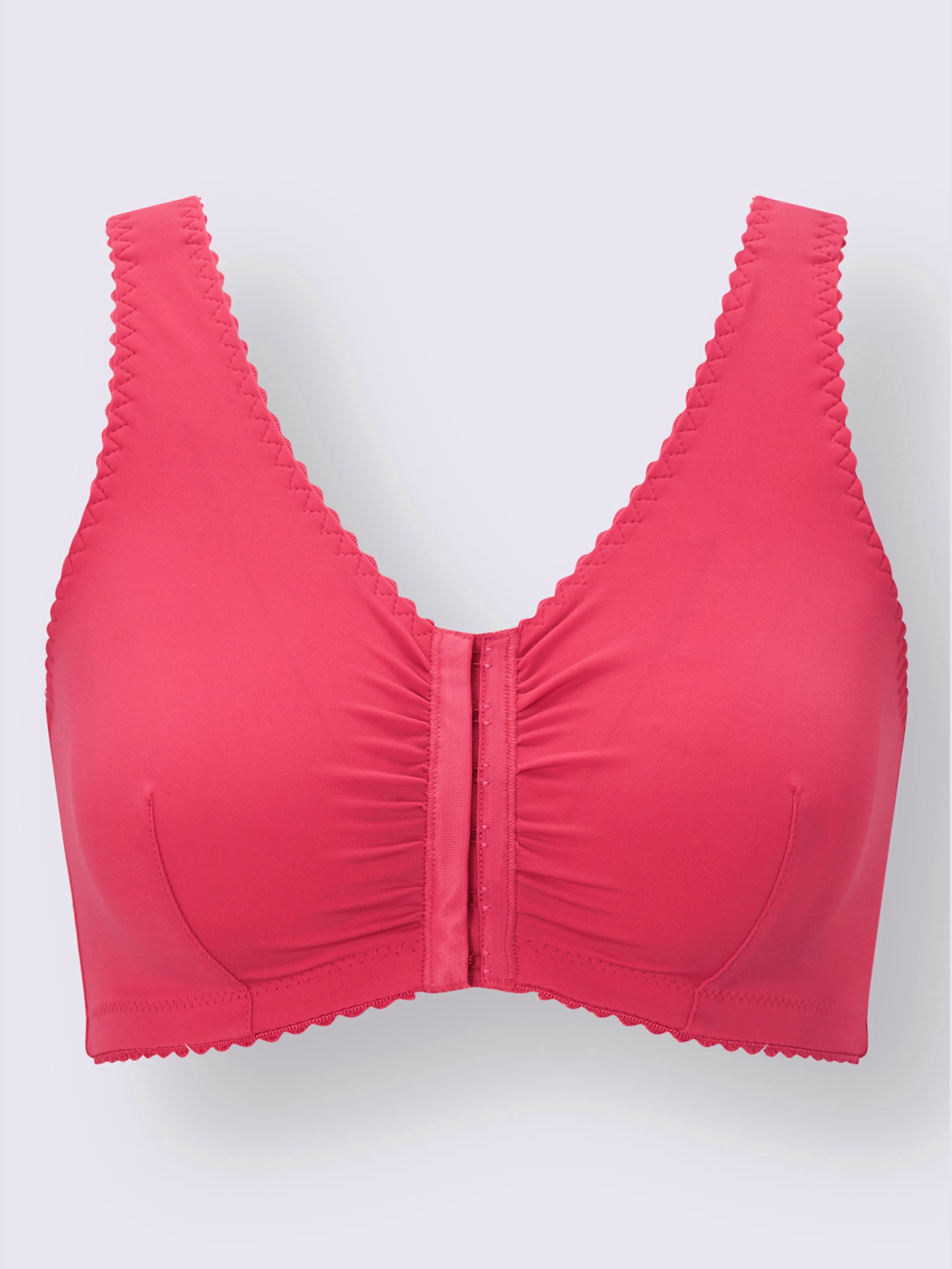 Soutien-gorge sans armatures à fermeture devant bon. a, b, c, d, e