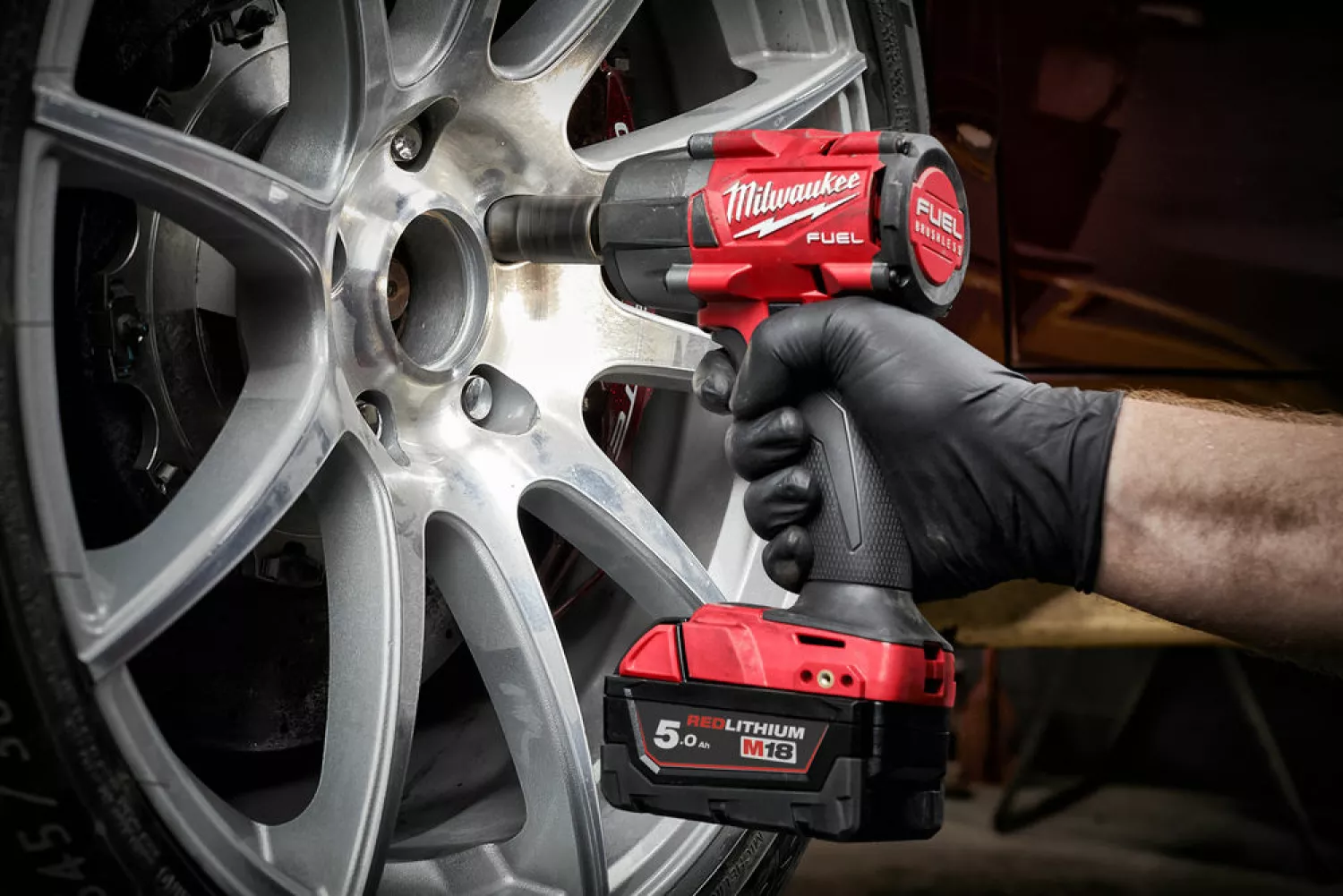 Milwaukee M18 FMTIW2P12-0X Li-Ion accu slagmoersleutel body in HD Box