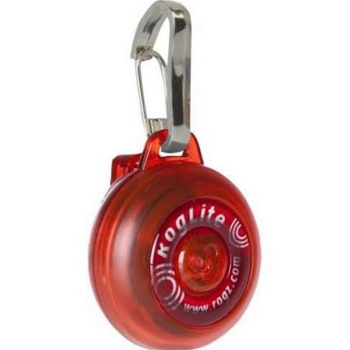 Luz de segurança Roglite para cães, vermelha
