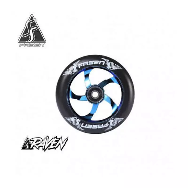 Roue trottinette freestyle FASEN raven 110 mm burn pipe