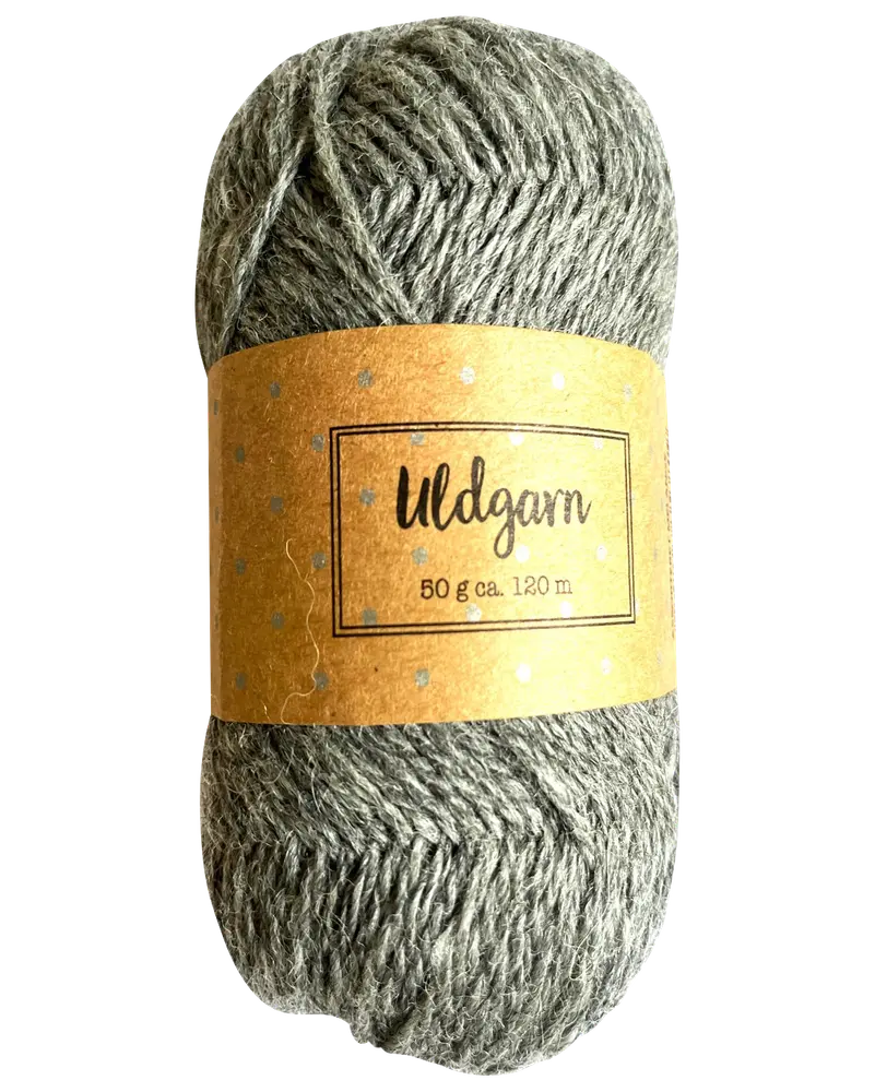 Uldgarn melange 50 g - assorterede farver