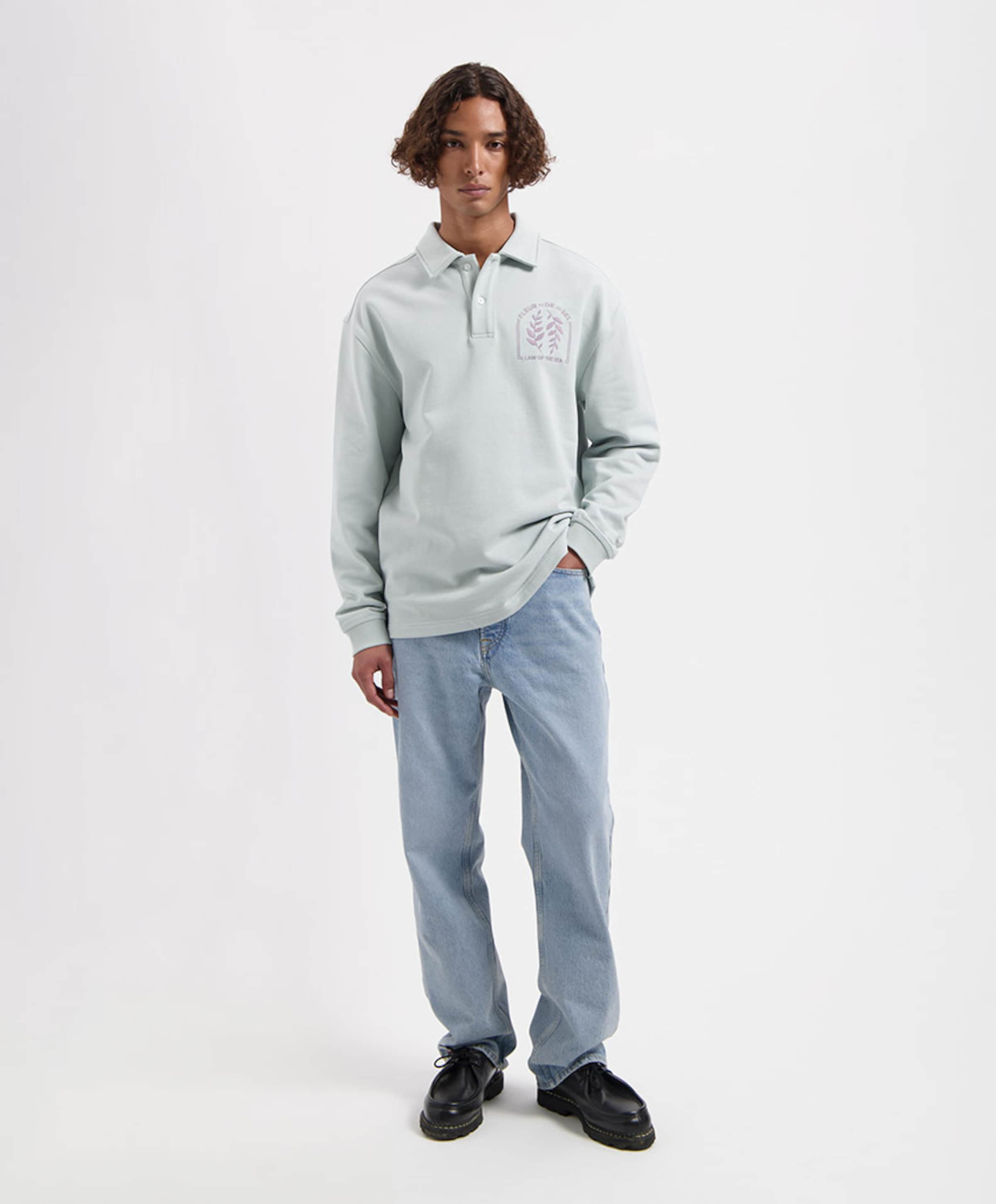 Law of the Sea Heren polo groen