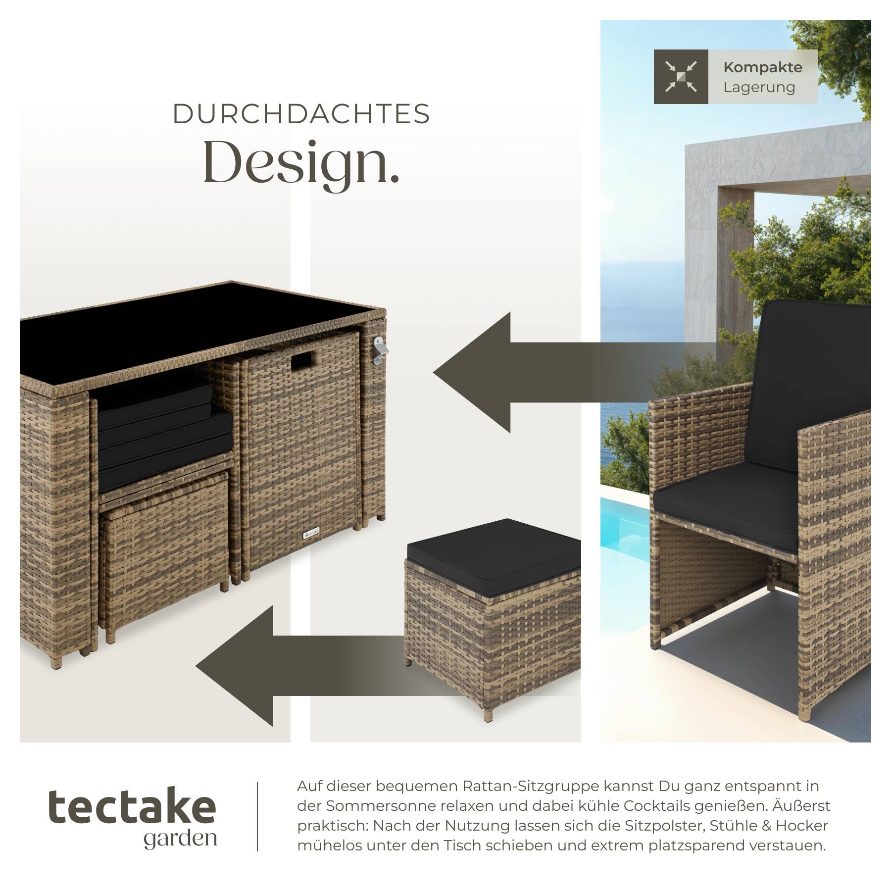 Rattan Sitzgruppe Palermo