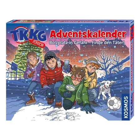 KOSMOS TKKG junior Adventskalender Bolzplatz in Gefahr!