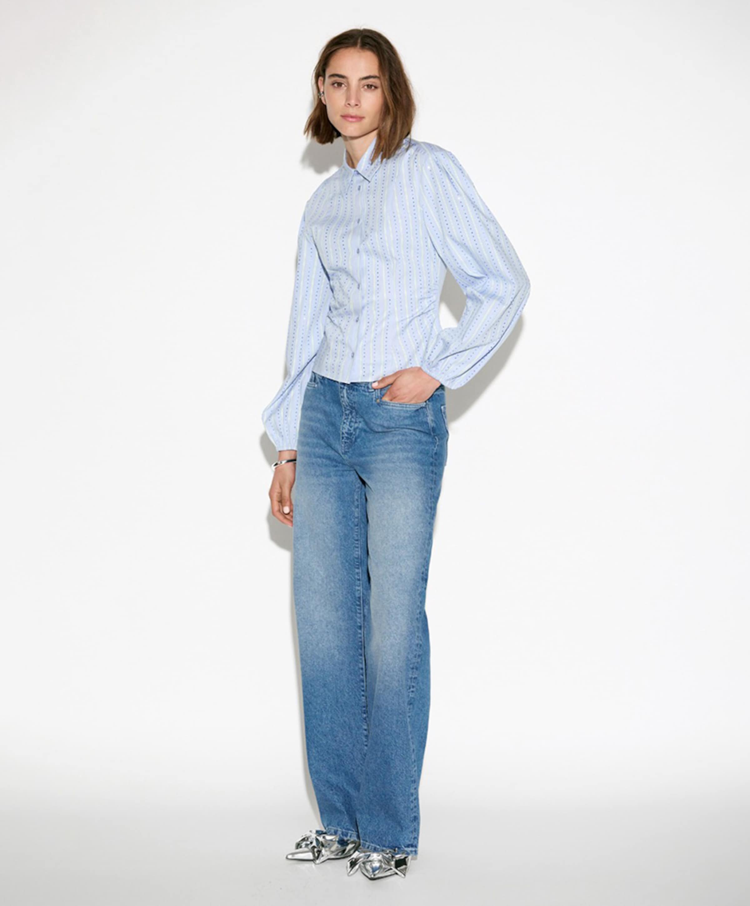 Dante6 Dames blouse blauw