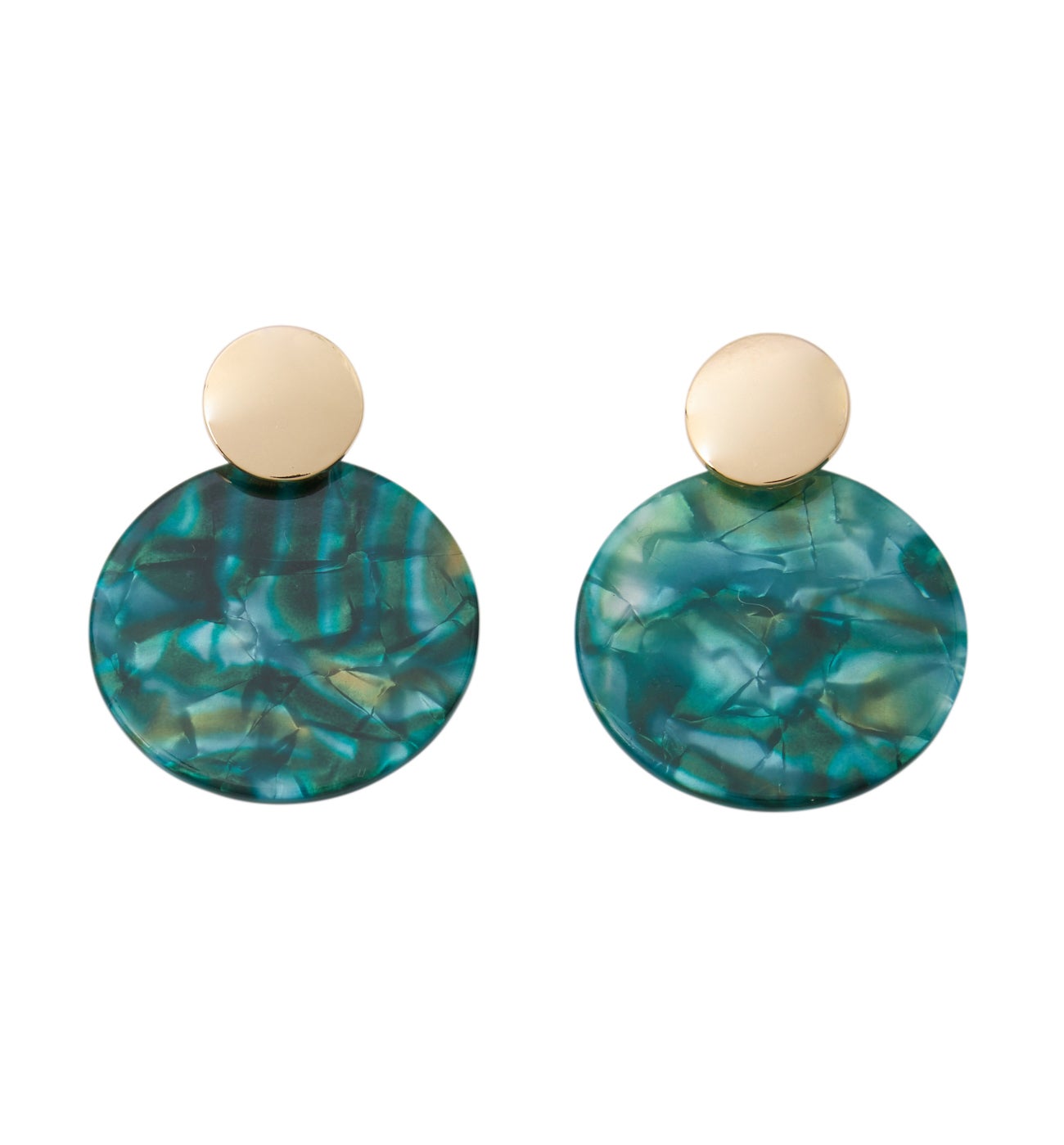 Boucles d'oreilles Femme - Coloration dorée