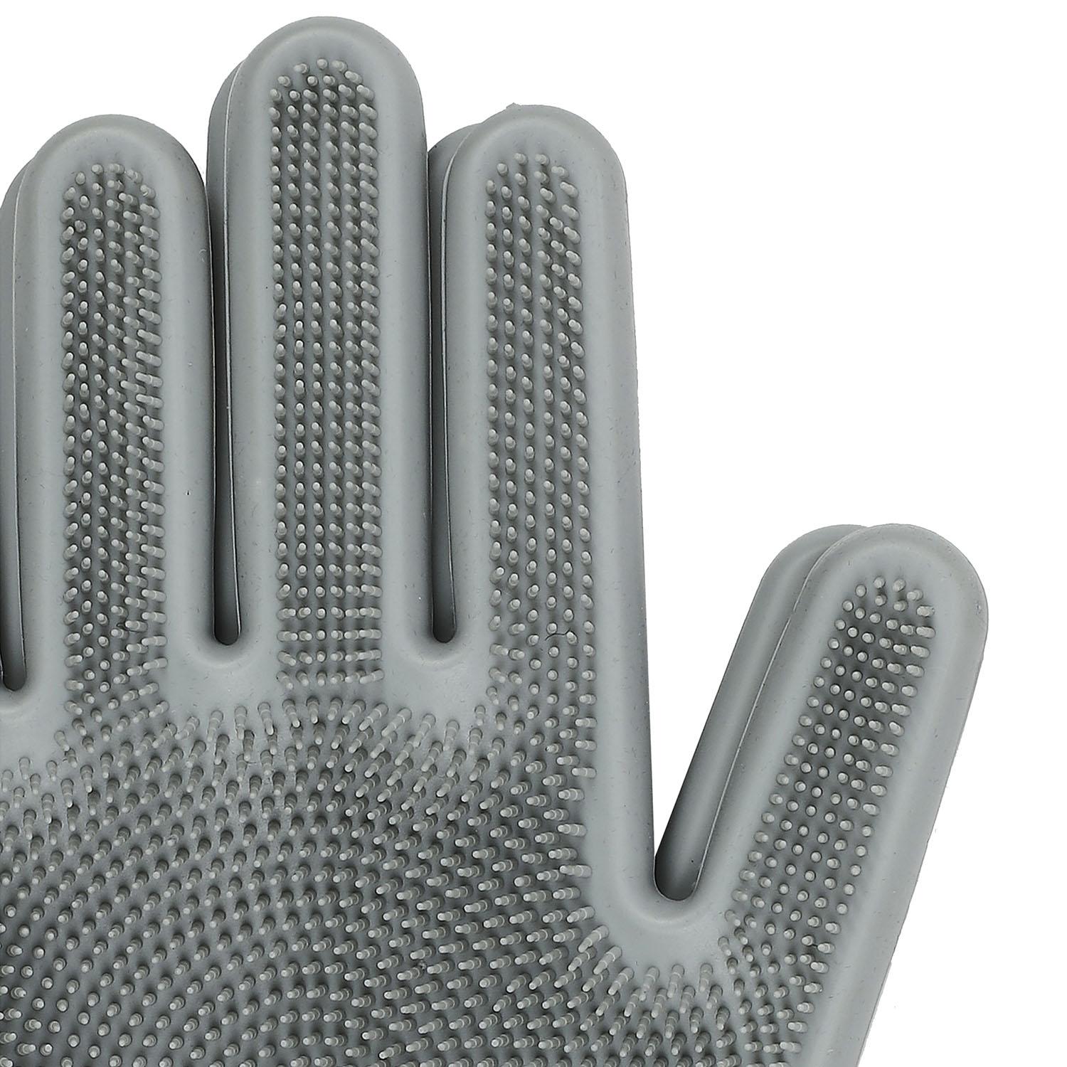 GANT DE NETTOYAGE SILICONE X2