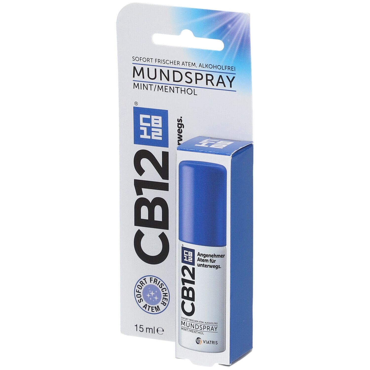 CB12 Spray: Mundspray für angenehmen Atem unterwegs
