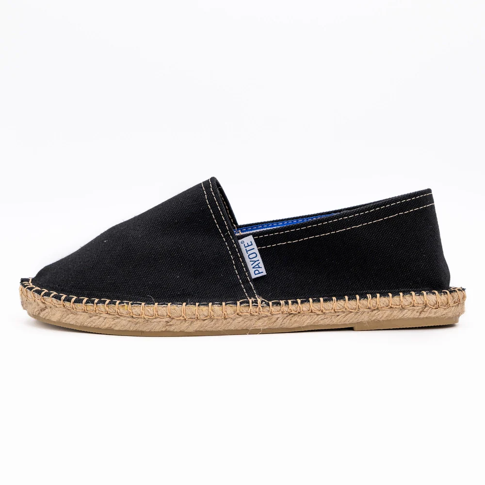 Espadrille Noire Premium