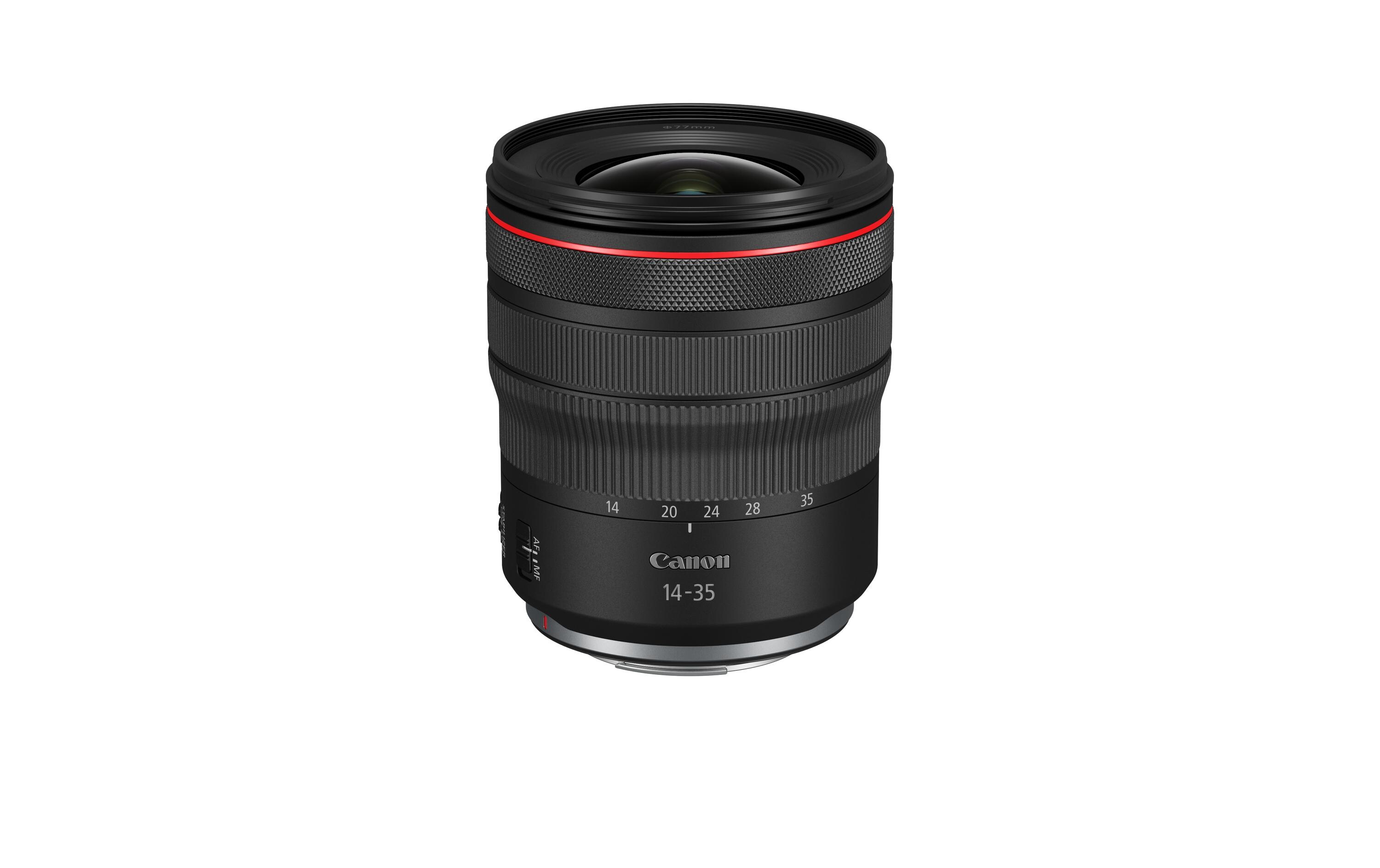 Zoomobjektiv RF 14-35mm F/4 L IS USM Canon RF<br>Zoomobjektiv mit konstanter Lichtstärke und brillanten Winkeln