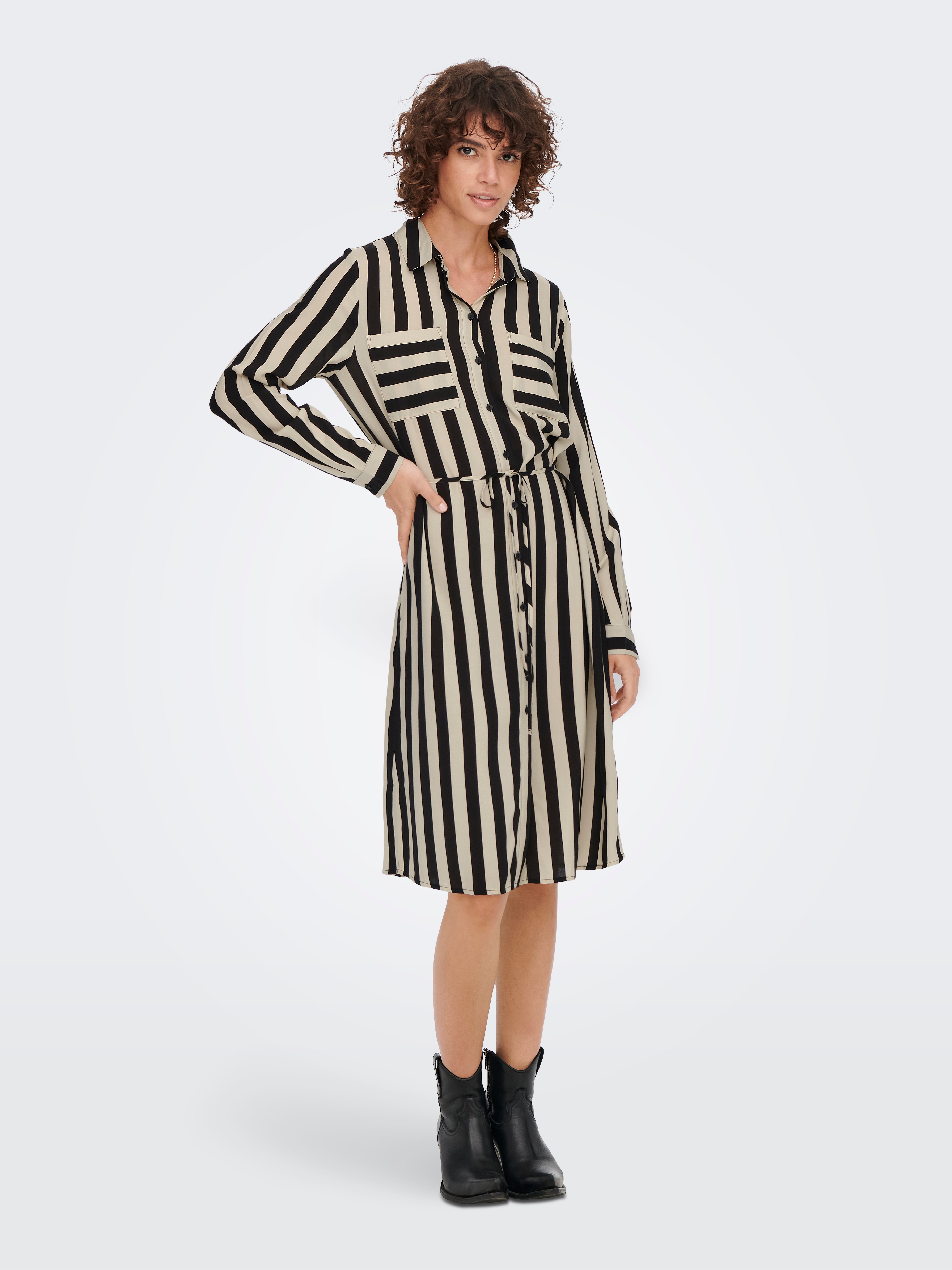 JDYZOE Kurzes Kleid Black