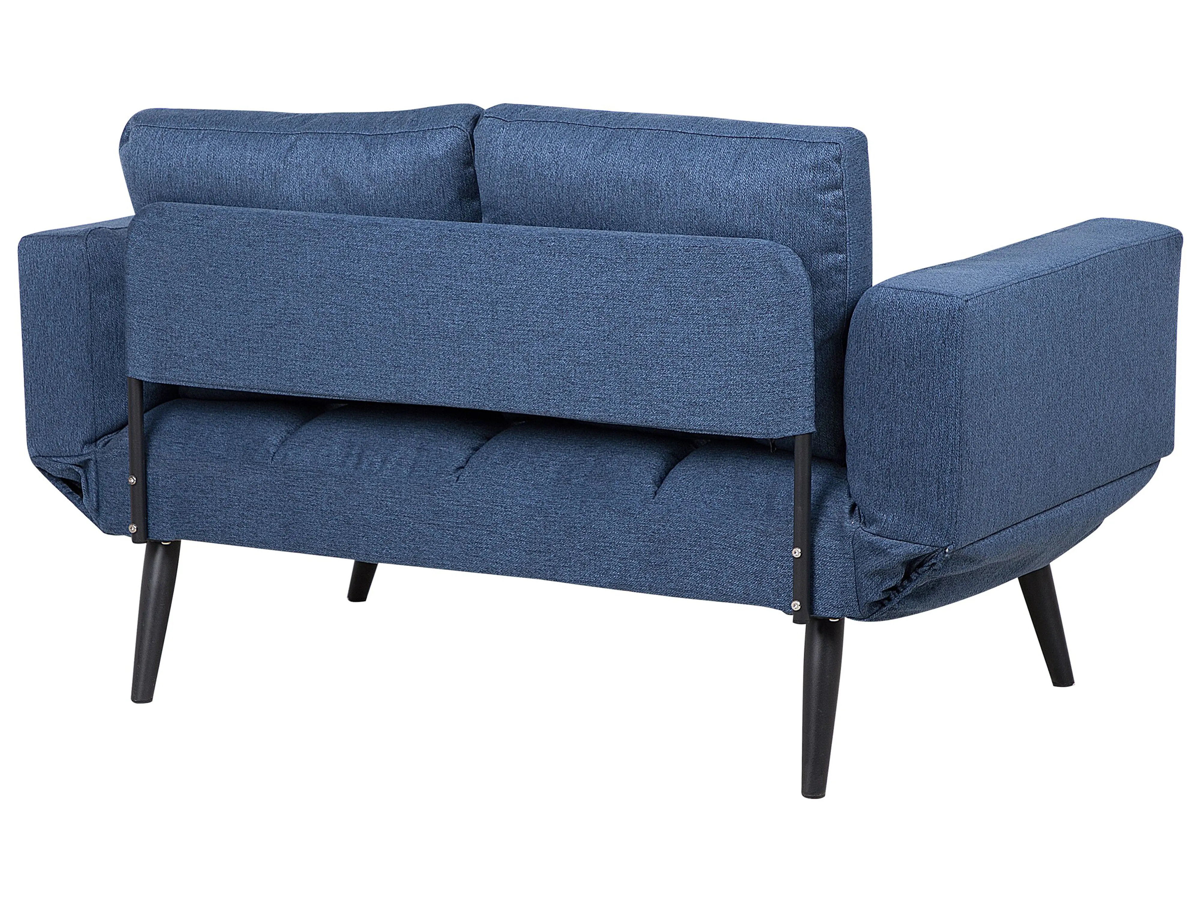 Slaapbank 2-zits BREKKE Stof Marineblauw