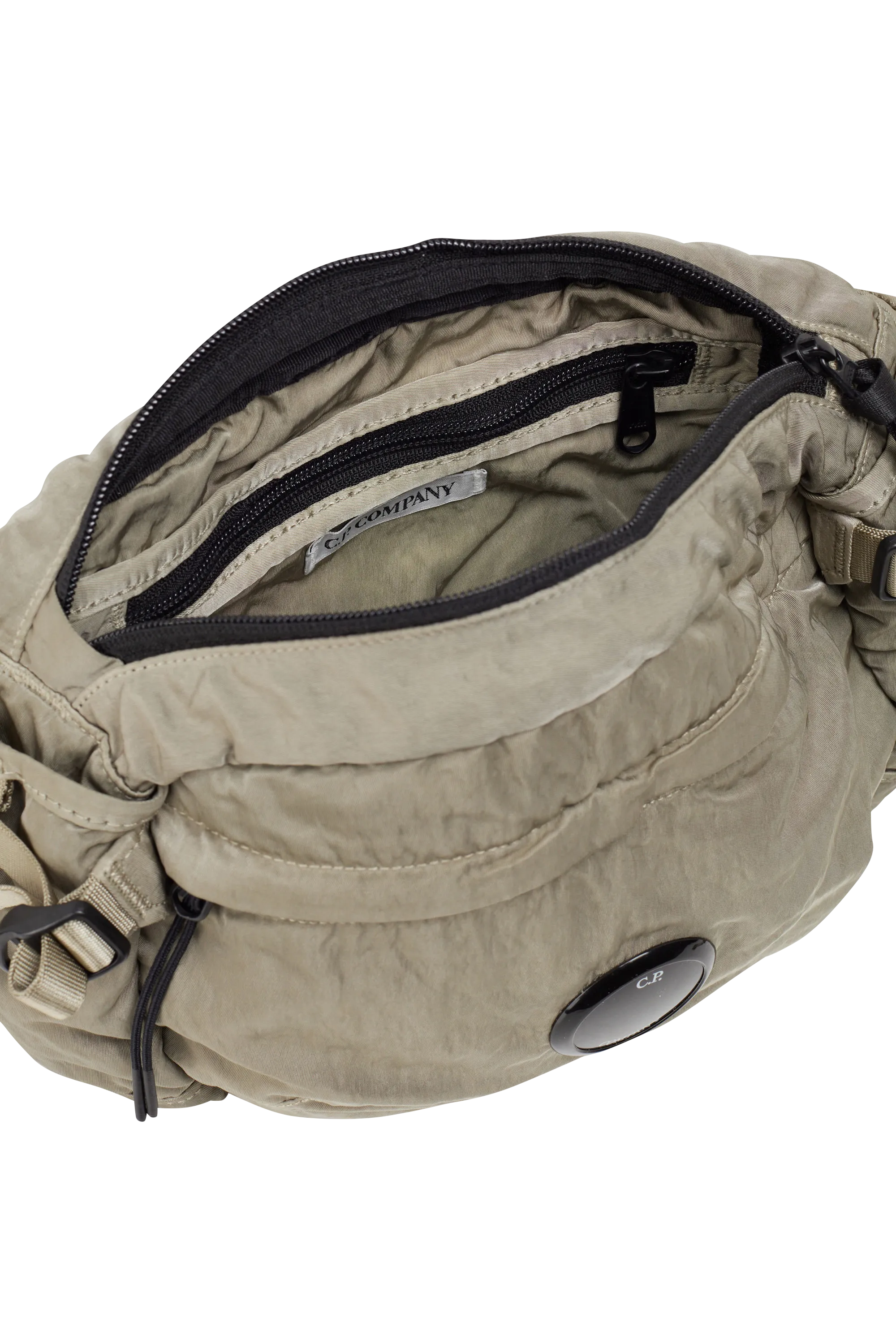 C.P. COMPANY Sac banane NYLON B CROSSBODY PACK Vert