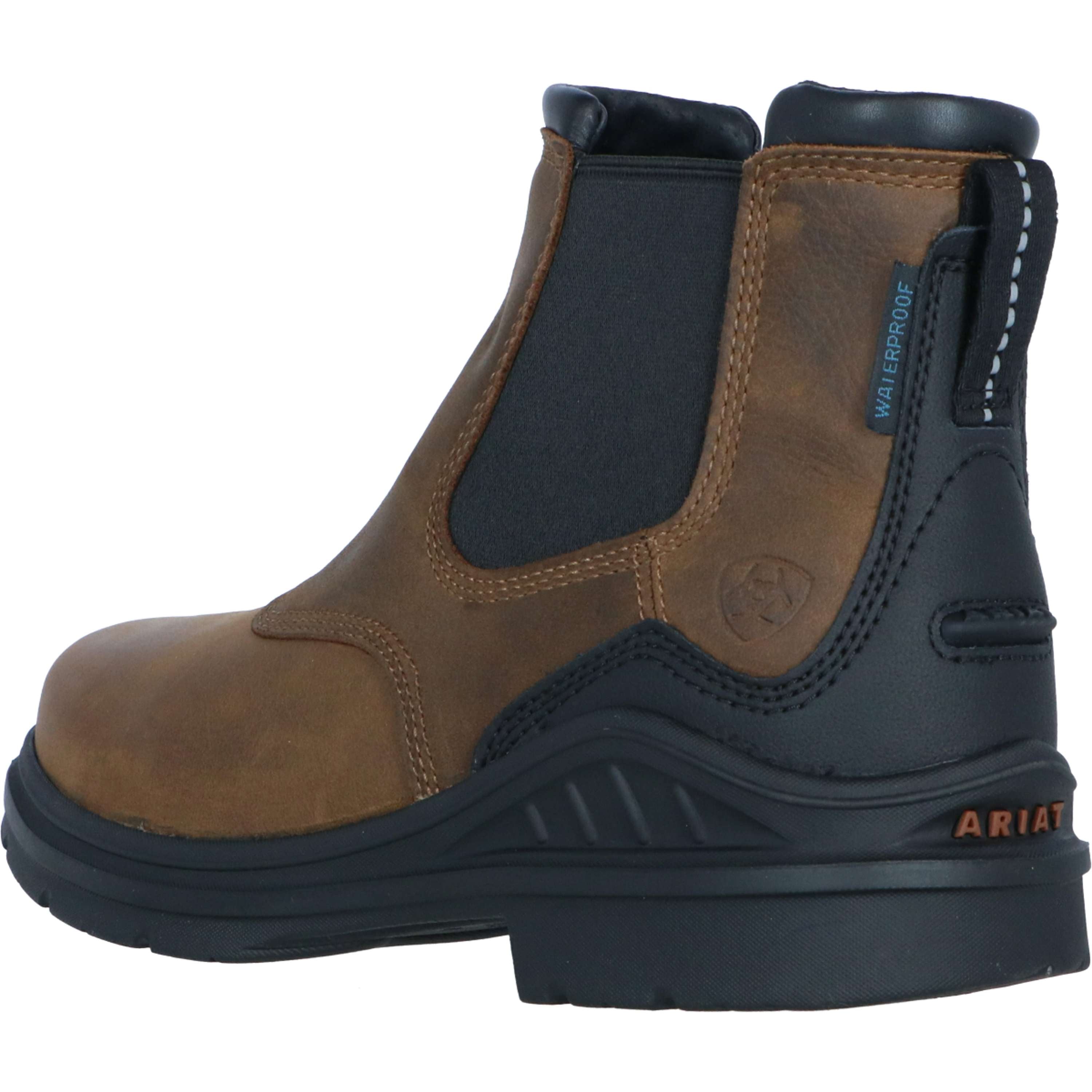 Ariat Jodhpurs Barnyard Twin Gore II Waterproof Boot Heren Antique Bro