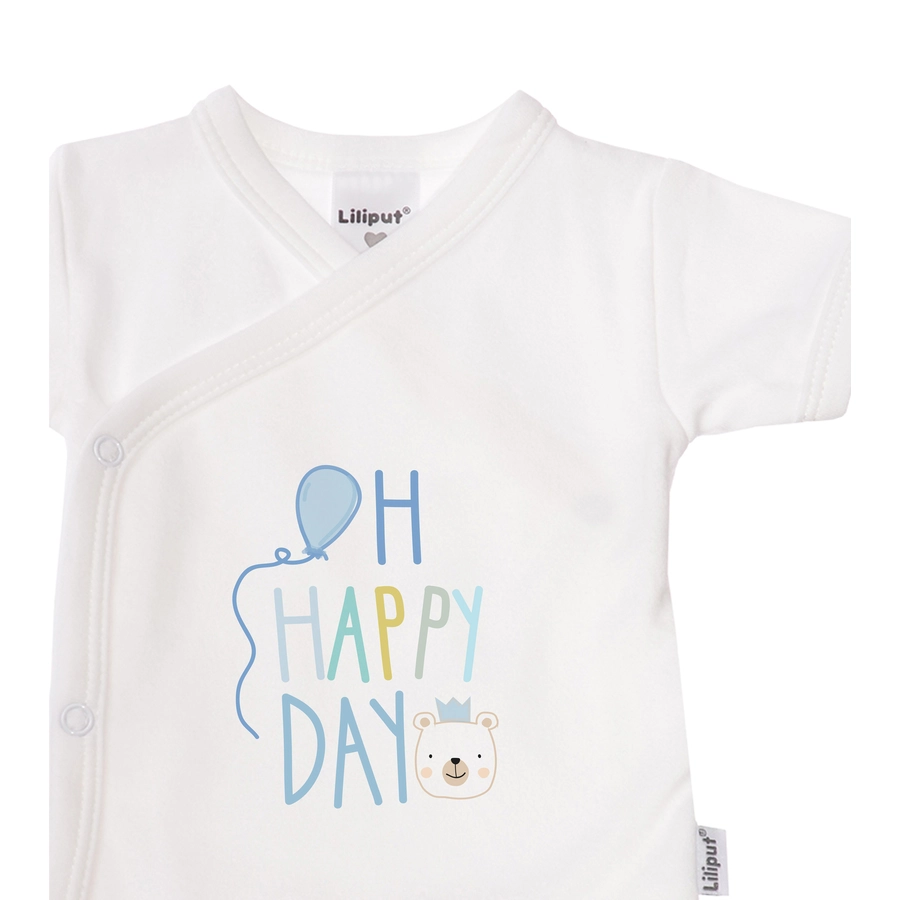 Liliput Wickelbody (Set, 2-tlg.) weiss-hellblau