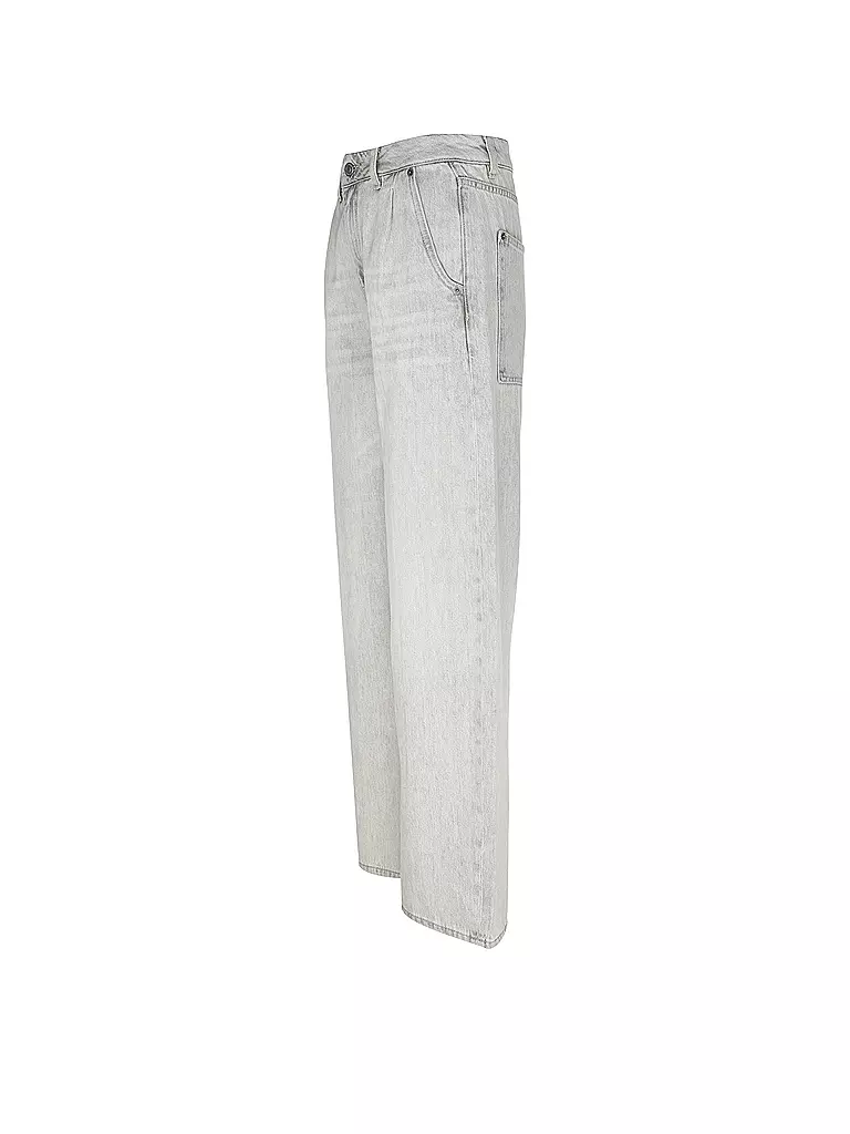 DRYKORN Jeans Wide Leg COOK 10 hellgrau